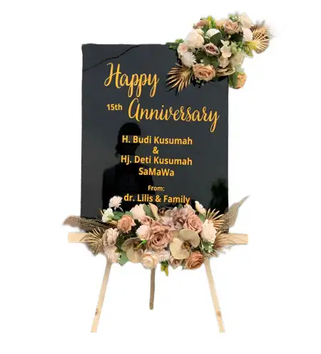 Papan Bunga Akrilik Gunungkendeng