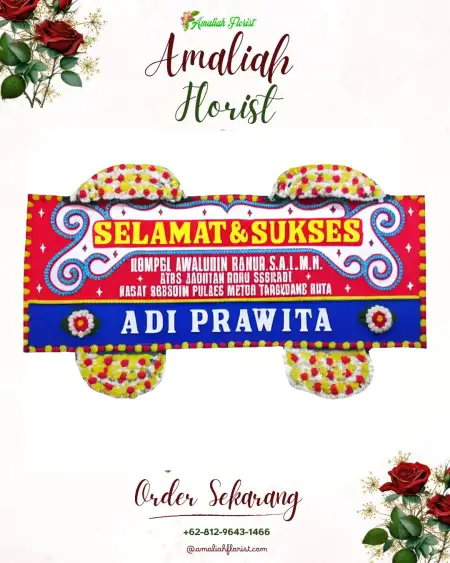 Papan Bunga Ucapan Selamat Gunungkendeng